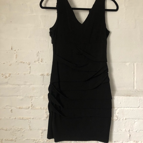 Intermission Black Formfitting Stretch Tank Dress - Picture 4 of 4